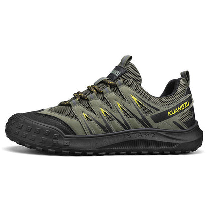 Damen Trekking Sneaker Sportlich Rutschfest Atmungsaktiv