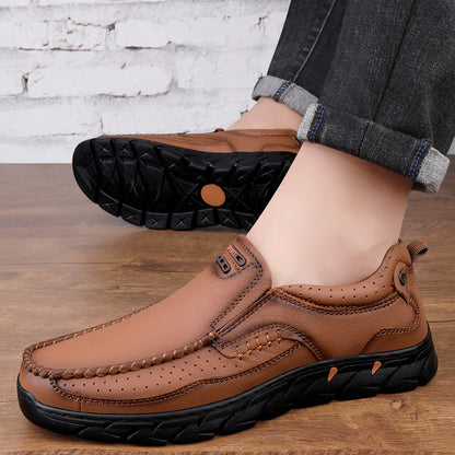 Damen Leder Slipper Bequem Elegante Heidi Stil