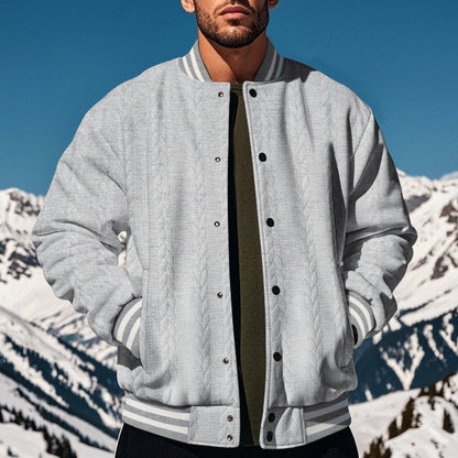 Herren Strickjacke Sportlich Moderne Style