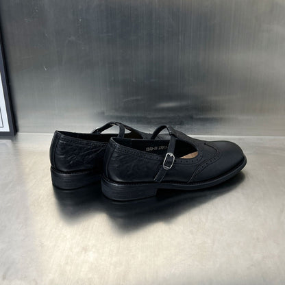 Damen Slipper Elegante Schnalle Luxus Design