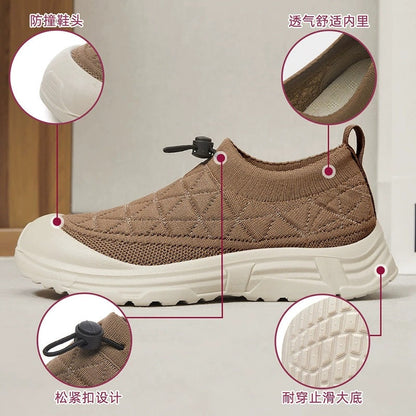 Damen Sportschuhe Bequem Laufschuhe Elastisch