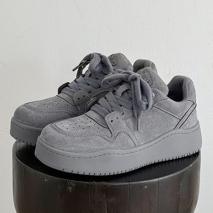 Damen Sneaker Sportlich Veloursleder Sohlendämpfung