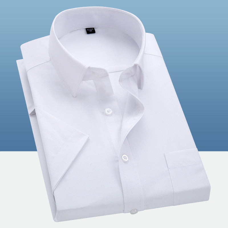 Herren Kurzarmhemd aus feiner Baumwolle Elegant Modern