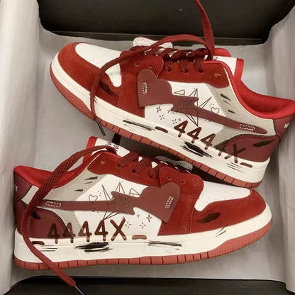 Damen Sneaker Modisch Auffällig Atmungsaktiv