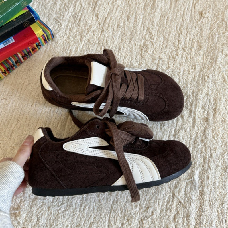 Damen Sneaker Sportlich Weich Geformt Laufschuhe