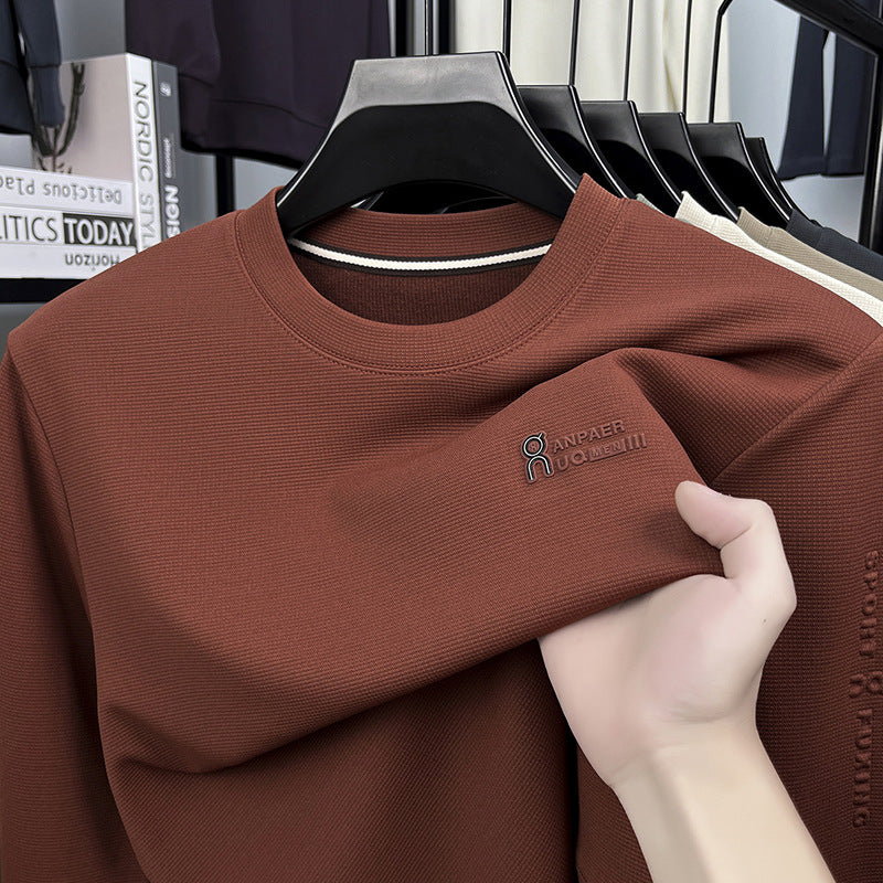 Herren Sport Sweatshirt Modern Rundhals Kapuze