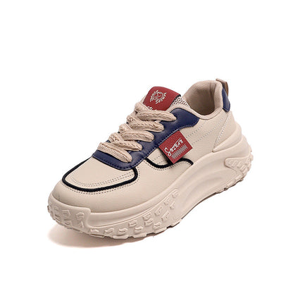 Damen Sneaker Sportlich Chunky Bequem Luftdurchlässig