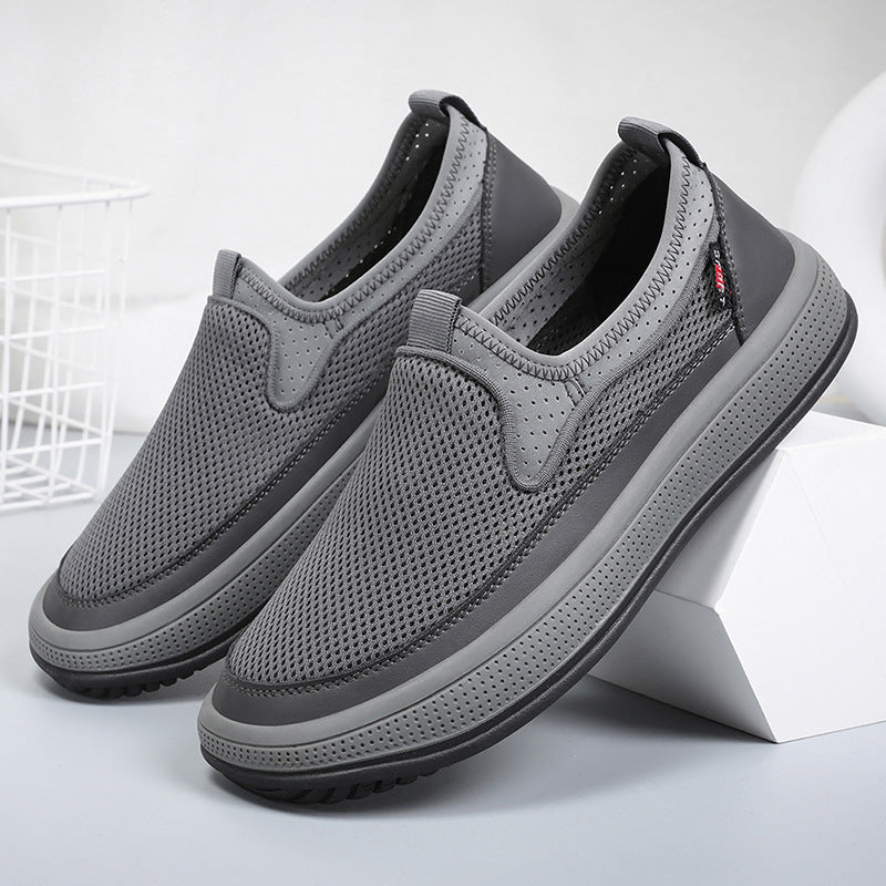 Damen Sportschuhe Atmungsaktiv Slip-On bequem gepolstert