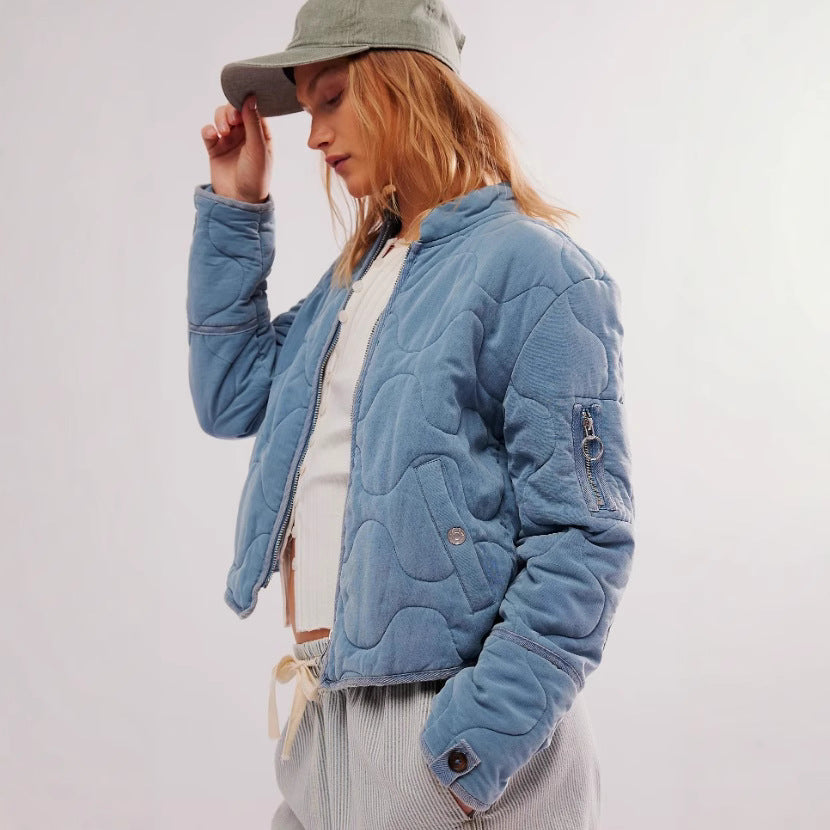 Gesteppte Damen Bomberjacke Trendy Berlin - BerlinGlamour