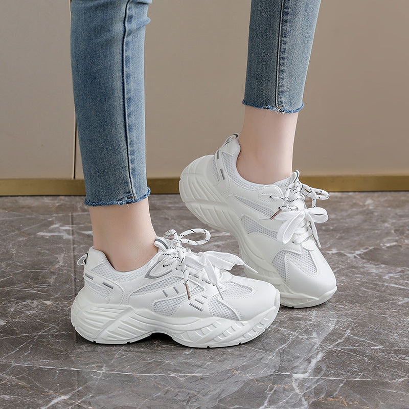 Damen Sport-Sneaker Atmungsaktiv Flexibel Laufschuhe Komfort