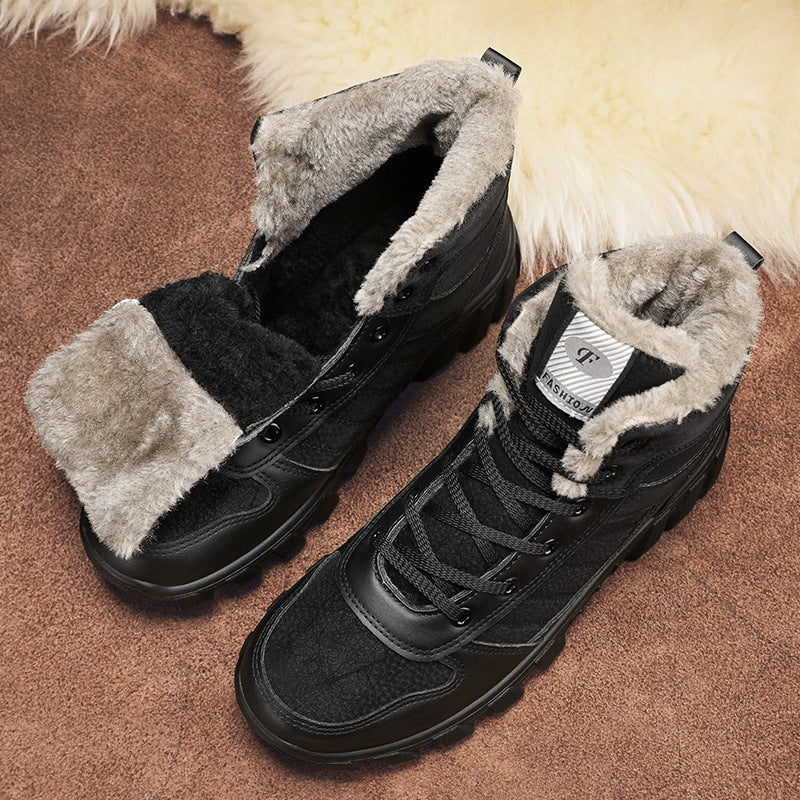 Wasserfeste Damen Winterstiefel Warm Isoliert