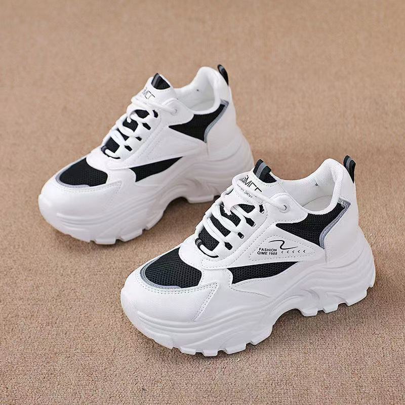 Damen Sneaker Chunky Sportschuhe atmungsaktiv rutschfest - BerlinGlamour
