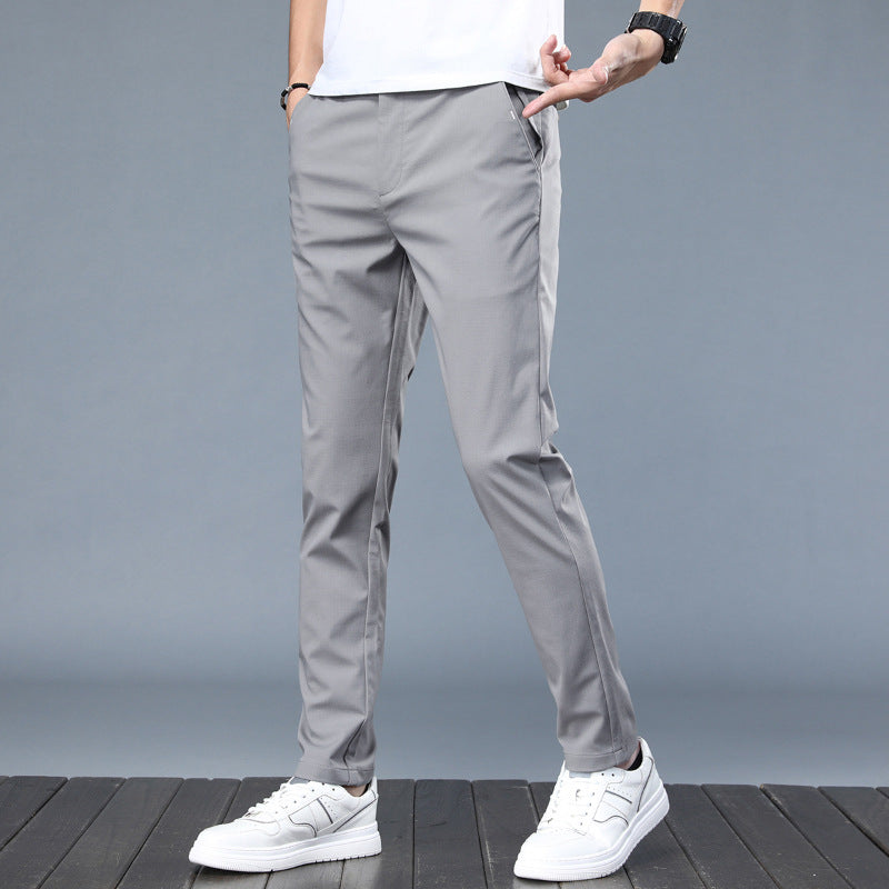 Bequeme Herren Chino Hosen Stretchbaumwolle Elegant