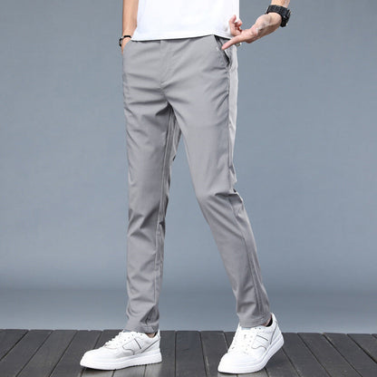 Bequeme Herren Chino Hosen Stretchbaumwolle Elegant