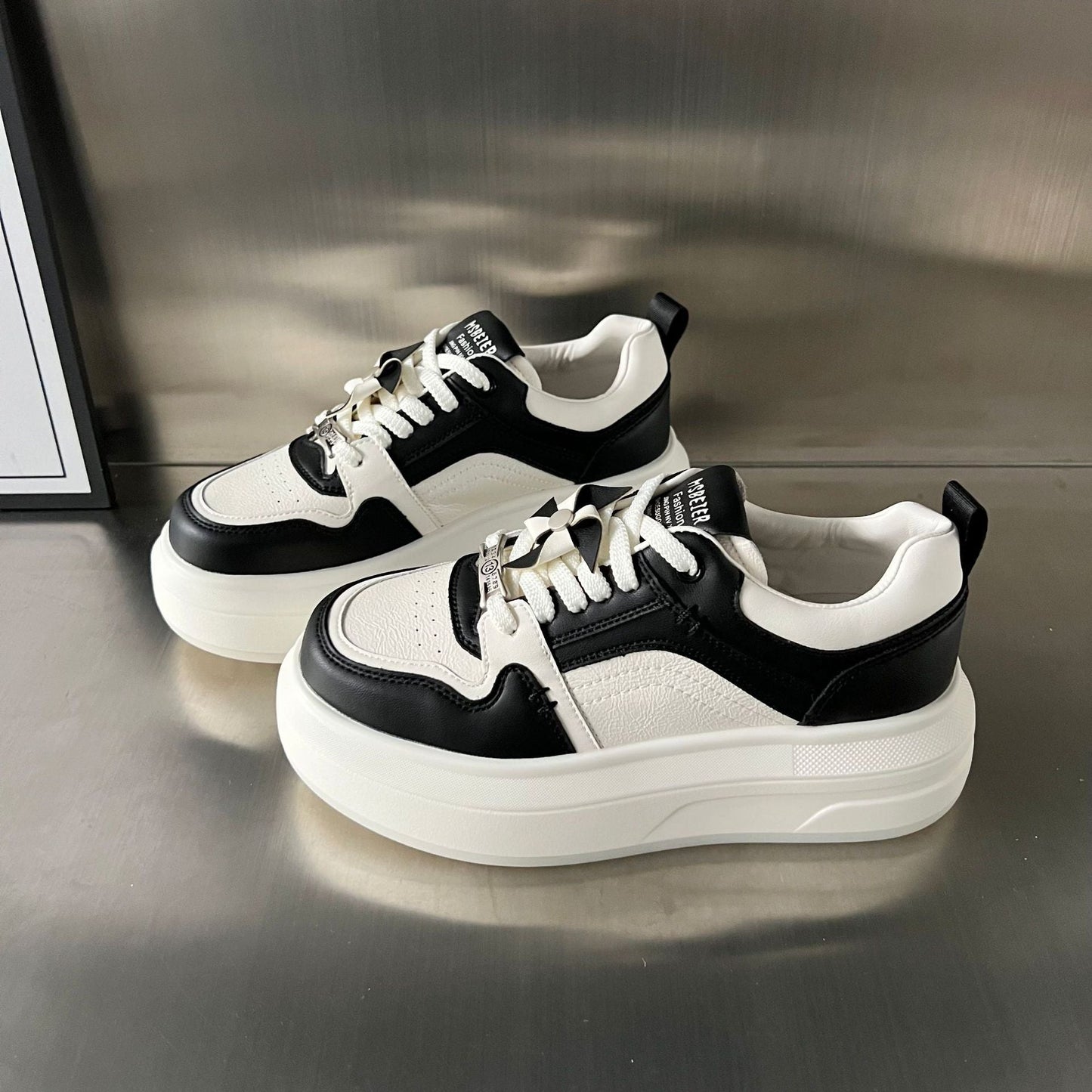 Damen Sneaker Chunky atmungsaktiv mit Plattensohle
