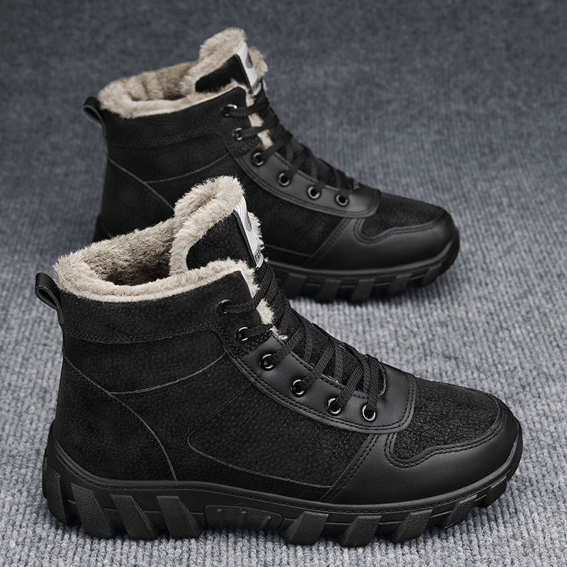 Wasserfeste Damen Winterstiefel Warm Isoliert