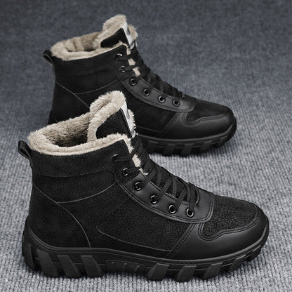 Wasserfeste Damen Winterstiefel Warm Isoliert