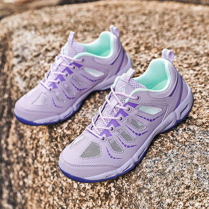 Damen Trail-Schuhe Atmungsaktiv Rutschfest Wanderschuhe