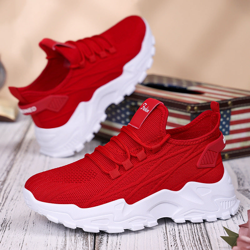 Damen Laufschuhe Sportlich Leicht Mesh
