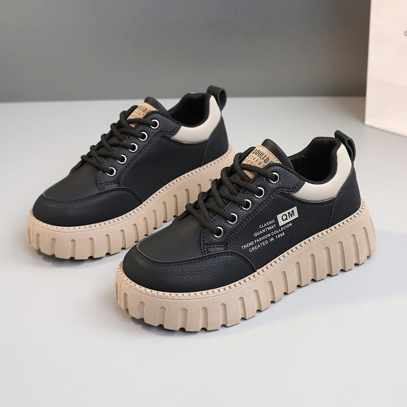 Damen Sneaker Plateau Chunky Sportschuhe Modisch Hoch