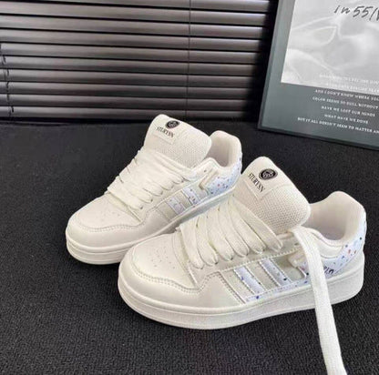 Damen Sneaker Retro Style Frauen Schuhe Trendy