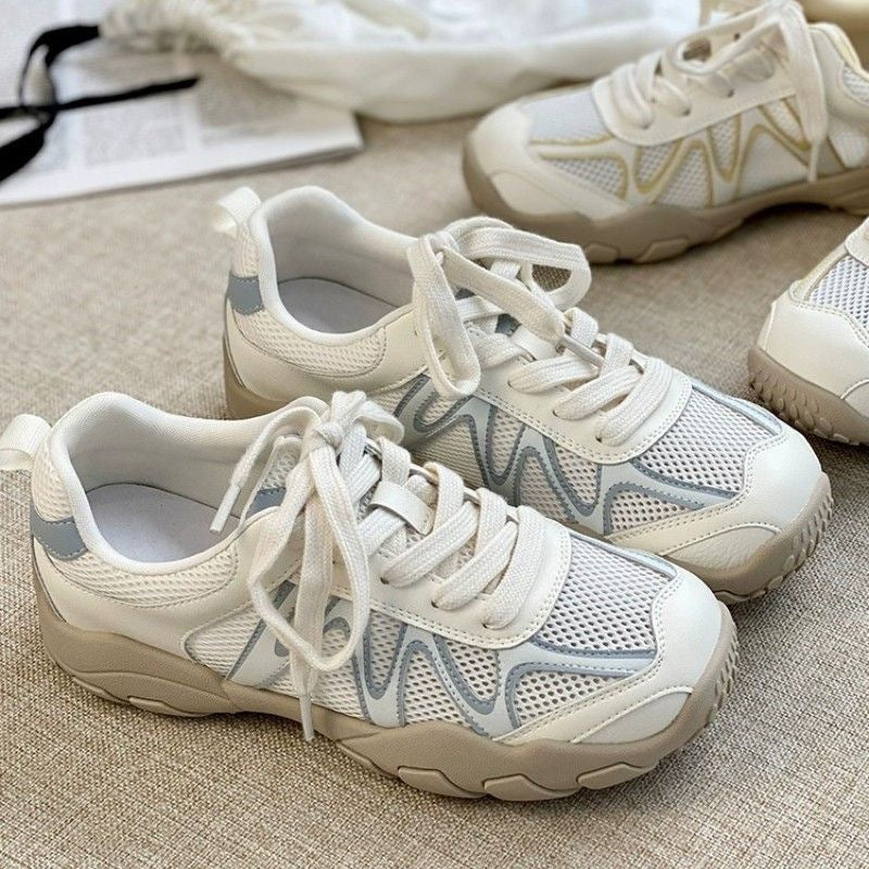 Damen Laufschuhe Atmungsaktiv Mesh Leicht Mit Dämpfung