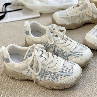 Damen Laufschuhe Atmungsaktiv Mesh Leicht Mit Dämpfung