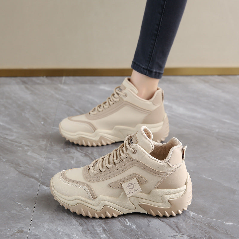Damen Sneaker Sportlich High-Top mit Flexibler Sohle