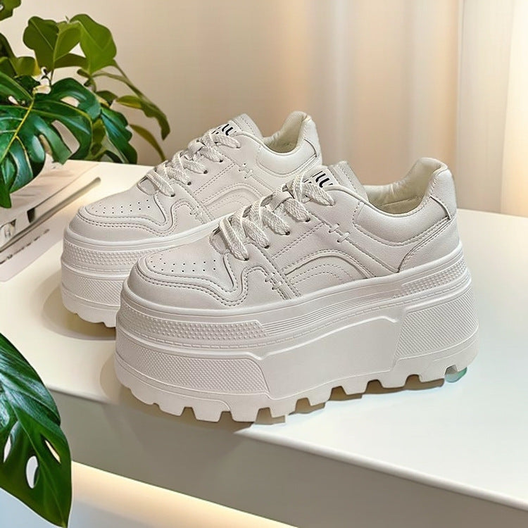 Damen Sneaker Plateau Hochzeitsschuhe Modisch Bequem - BerlinGlamour