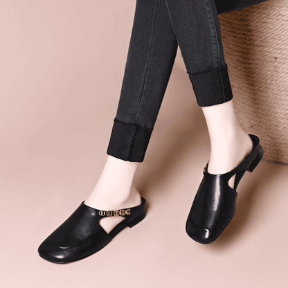 Damen Clogs Elegante Riemchen Schuhe Frauen