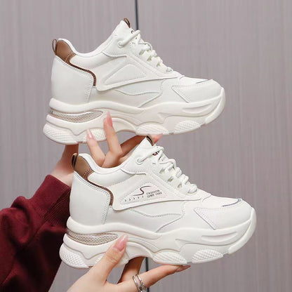 Damen Sneaker Modisch Sportlich Weißen Style - BerlinGlamour