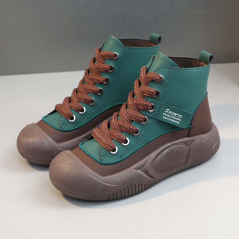 Damen Sneaker High-Top atmungsaktiv rutschfest Mode