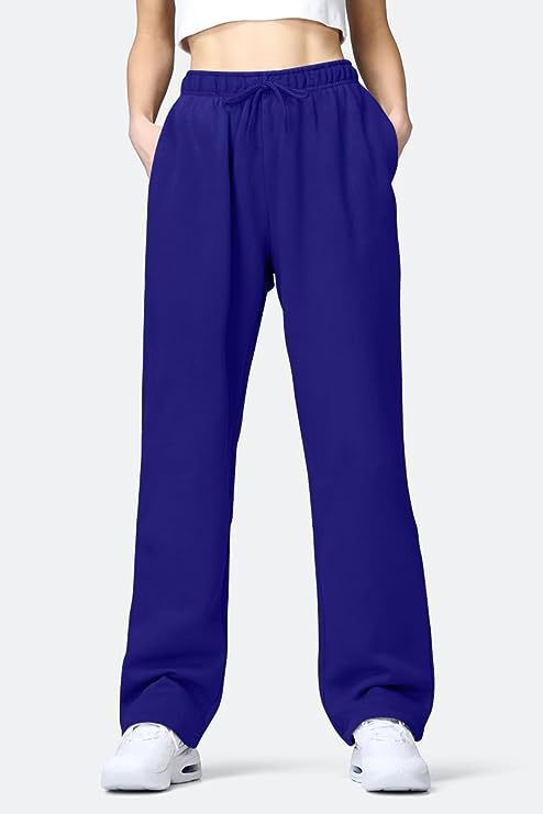 Damen Freizeithose Bequem Elastisch Mit Taschen