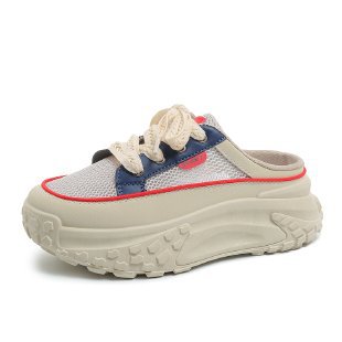 Damen Sneaker Bequem atmungsaktiv Mesh Slip-On Schuhe