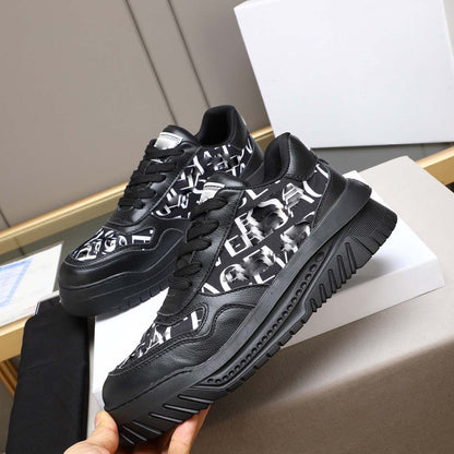 Damen Sneaker Sportlich Trendy Druckmuster