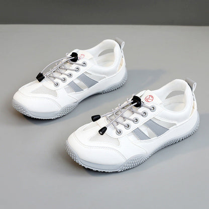 Damen Freizeitschuhe atmungsaktiv mit elastischem Schnürsystem