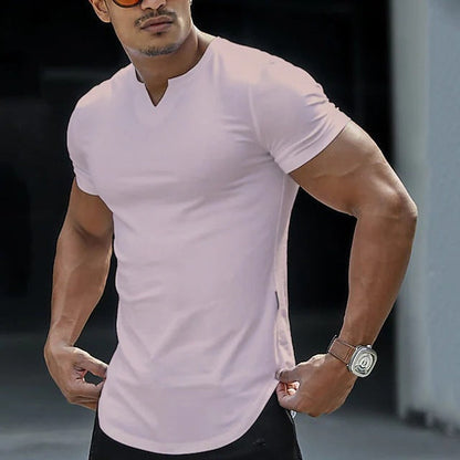Herren Fitness Shirt Sportlich Leicht