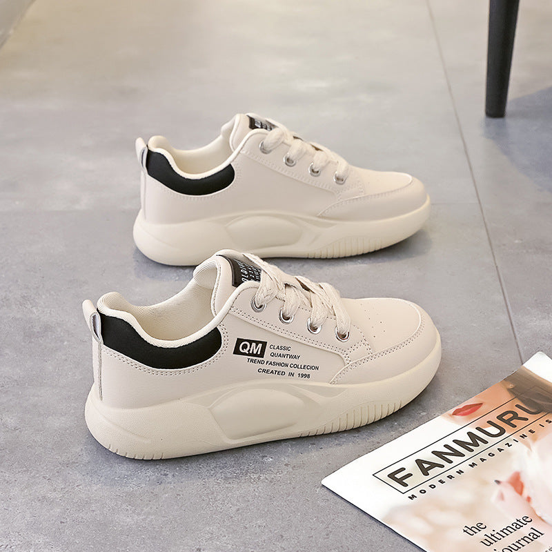 Damen Sneaker Bequem Laufsohle atmungsaktiv Schwarz