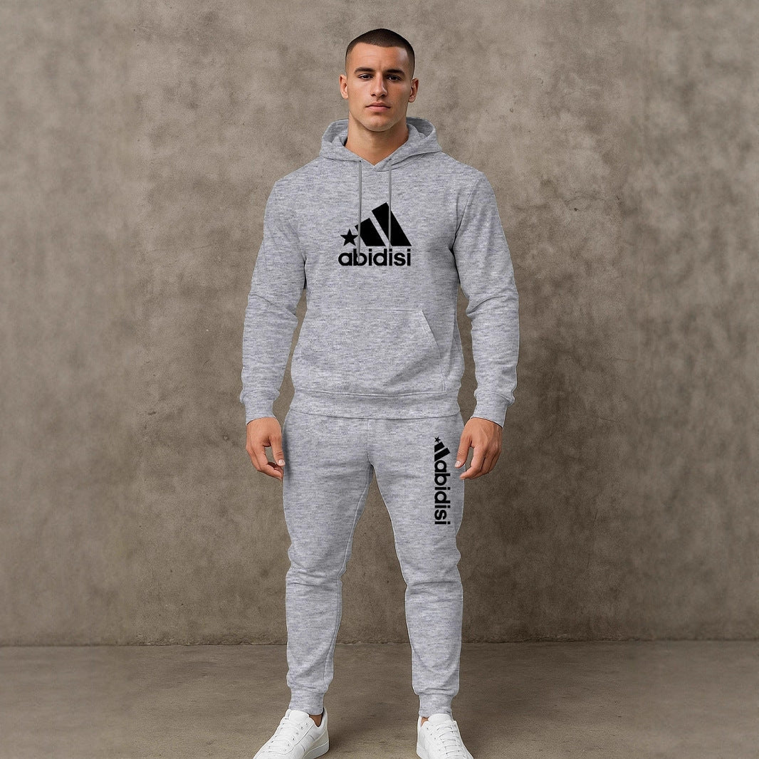Herren Jogginganzug Sportlich Schnitt Bequem Mit Taschen