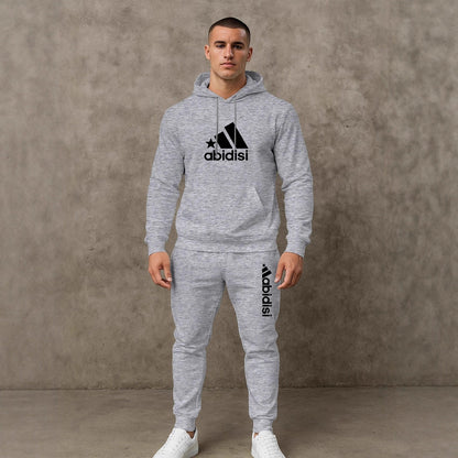 Herren Jogginganzug Sportlich Schnitt Bequem Mit Taschen