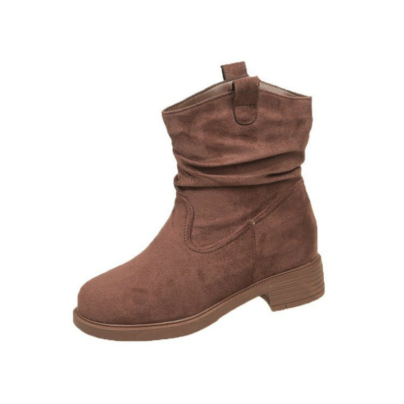 Damen Stiefeletten Weich und Bequem mit Rutschfester Sohle