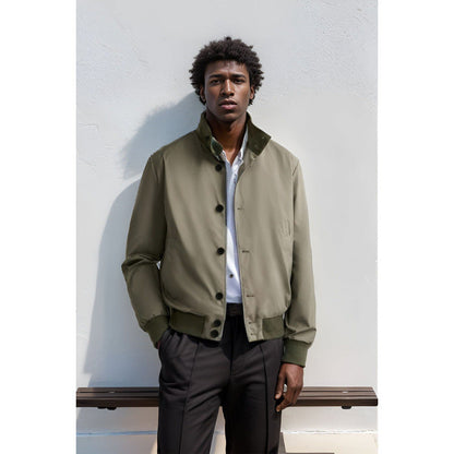Herren Übergangsjacke Leicht Wasserabweisend Modern