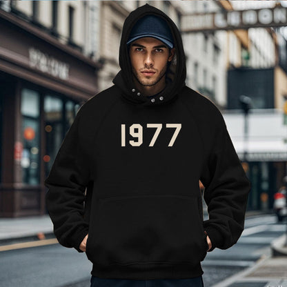Herren Kapuzenpullover Gemütlich Mit Taschen Modern