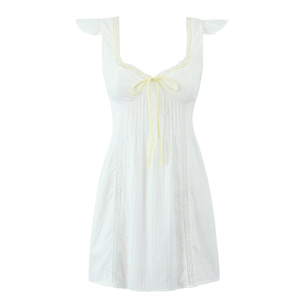 BerlinGlamour Elegantes Frühlings-Minikleid im A-Linien-Schnitt