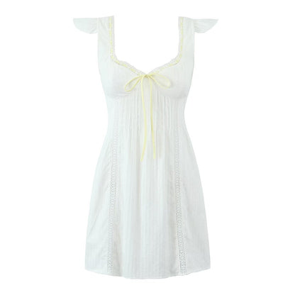 BerlinGlamour Elegantes Frühlings-Minikleid im A-Linien-Schnitt