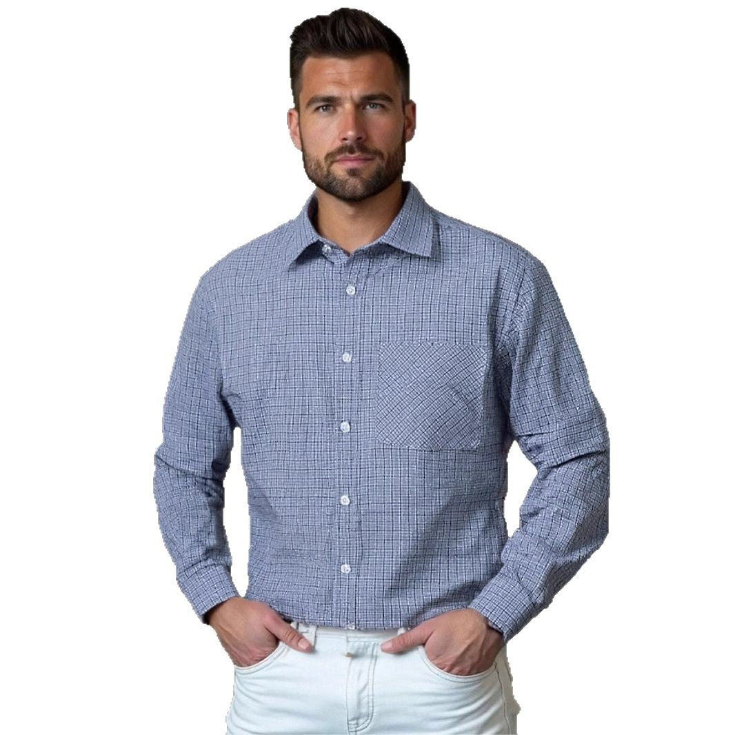 Herren Hemd Kariert Modern Baumwolle Qualität