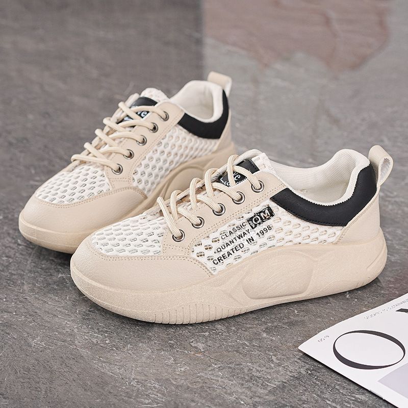 Damen Sneaker Atmungsaktiv Mesh Laufschuhe Sportlich