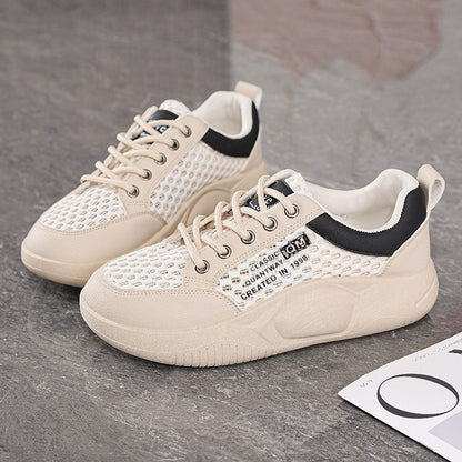 Damen Sneaker Atmungsaktiv Mesh Laufschuhe Sportlich