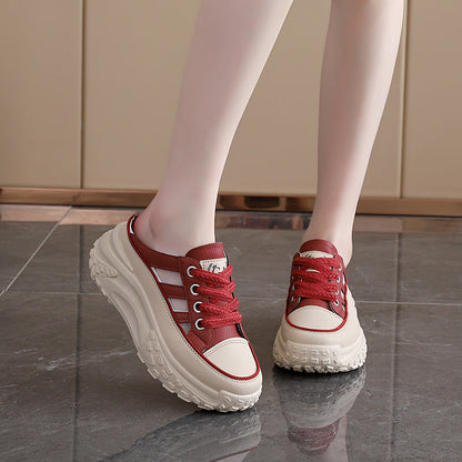 Damen Sneaker Bequem Mesh Atmungsaktiv Rutschfest