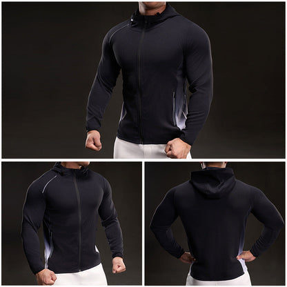 Herren Funktionsjacke Wasserdicht Athletisch Sportlich